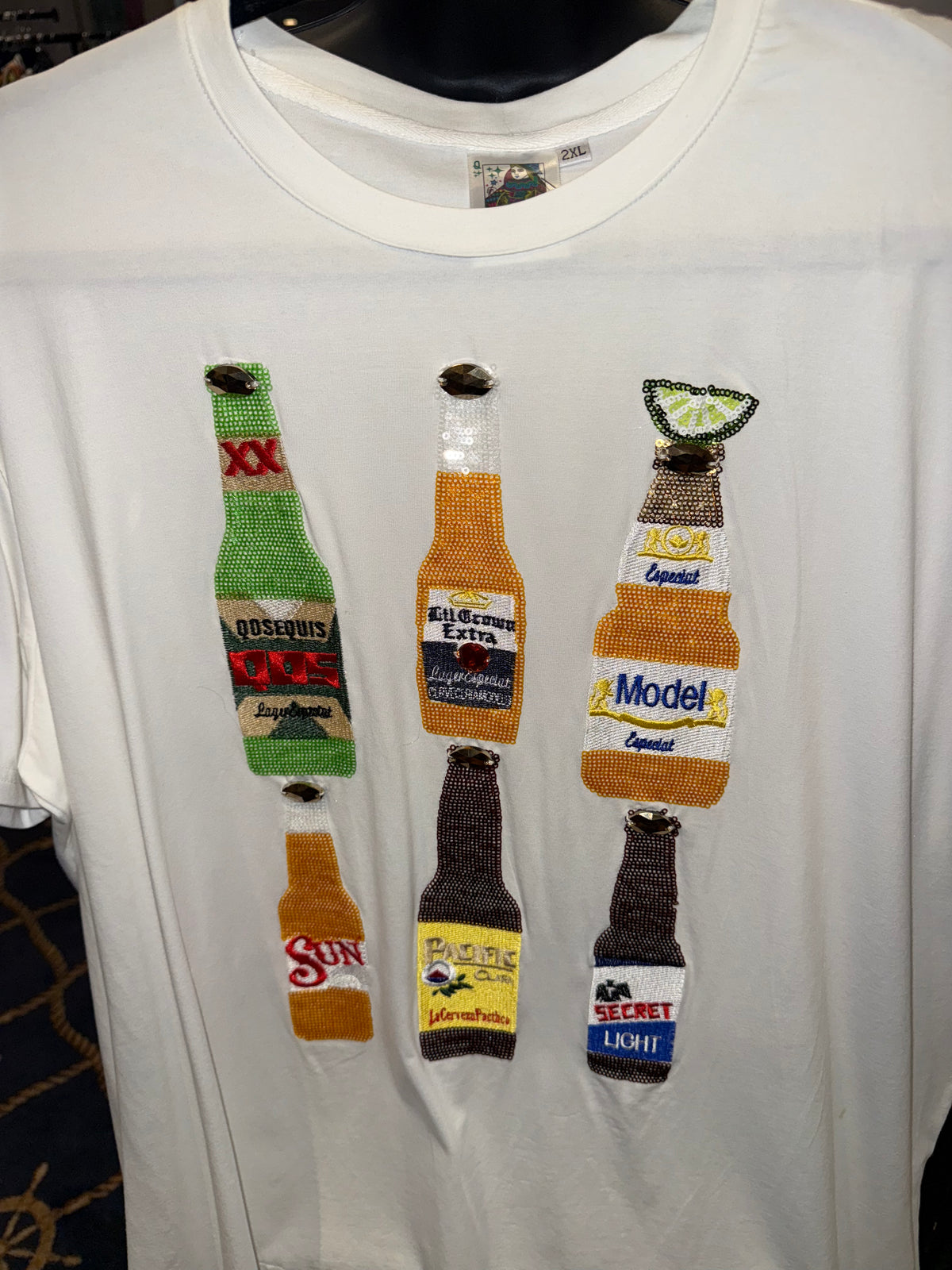 Queen of Sparkles - Beer Bottles Tee